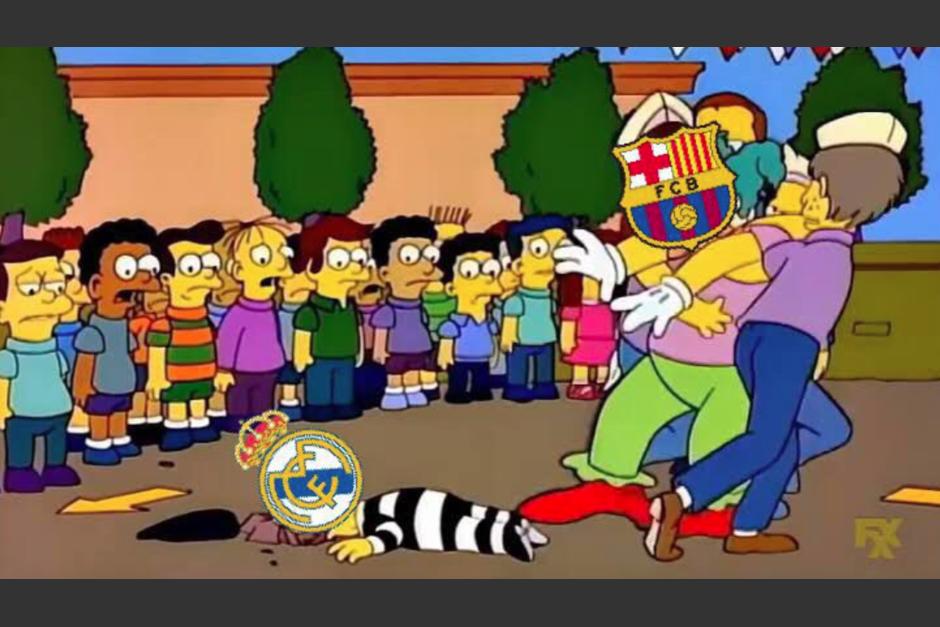 Los usuarios en redes sociales compartieron memes del partido. (Foto: captura pantalla)