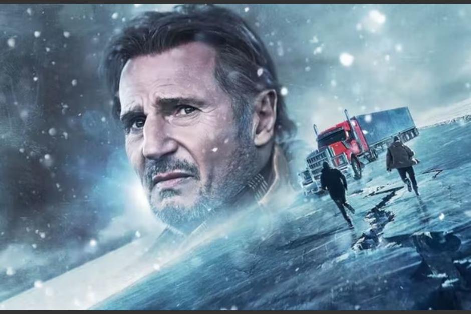 Liam Neeson grabó a bajas temperaturas la película "Ice Road", y aseguró que las tomas son reales y no hechas con croma de fondo. (Foto: Netflix)&nbsp;