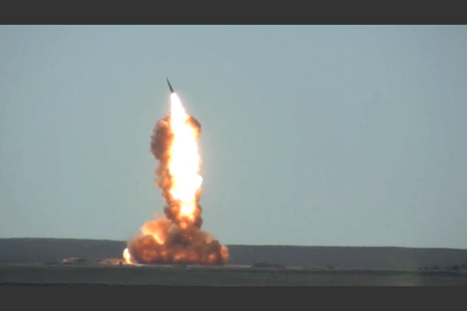 El misil es de alta potencia y super veloz. (Foto: captura de pantalla)