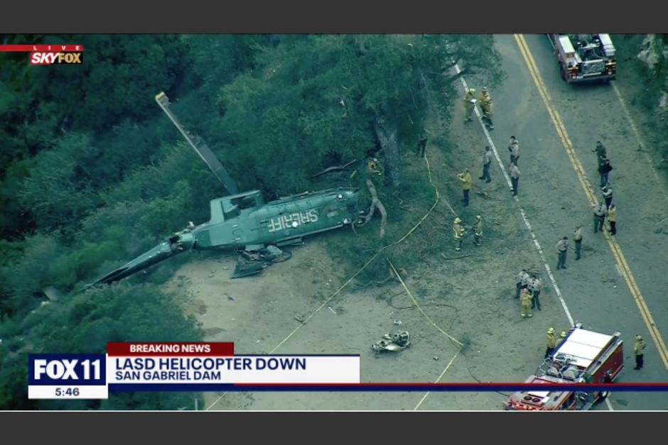 Los tripulantes se dirig&iacute;an a rescatar a una persona que hab&iacute;a sufrido un accidente. (Foto: New York Post)