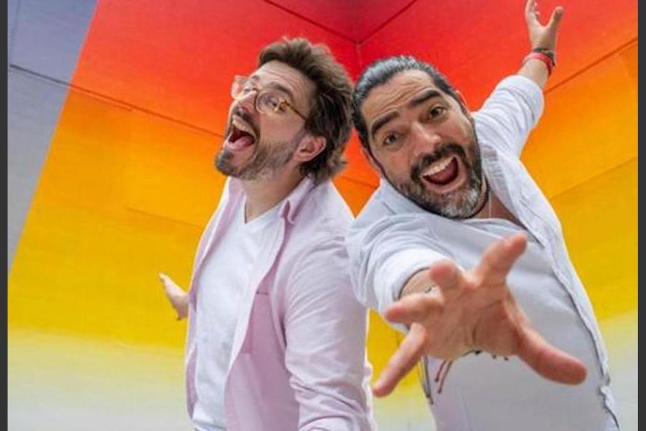 Los guatemaltecos Hans Schrei y Luis Gramajo llegaron a los premios Oscar este fin de semana. (Foto: Joy Zhou/Instagram)