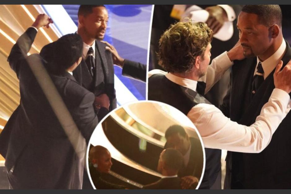 Las cámaras de los asistentes a la ceremonia de los Oscar estuvieron al pendiente de Will Smith luego de haber golpeado a Chris Rock. (Foto: Redes sociales)