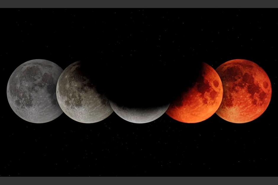 El próximo 15 de mayo podrá observarse el primer eclipse lunar total de este 2022. (Foto: El Universal)