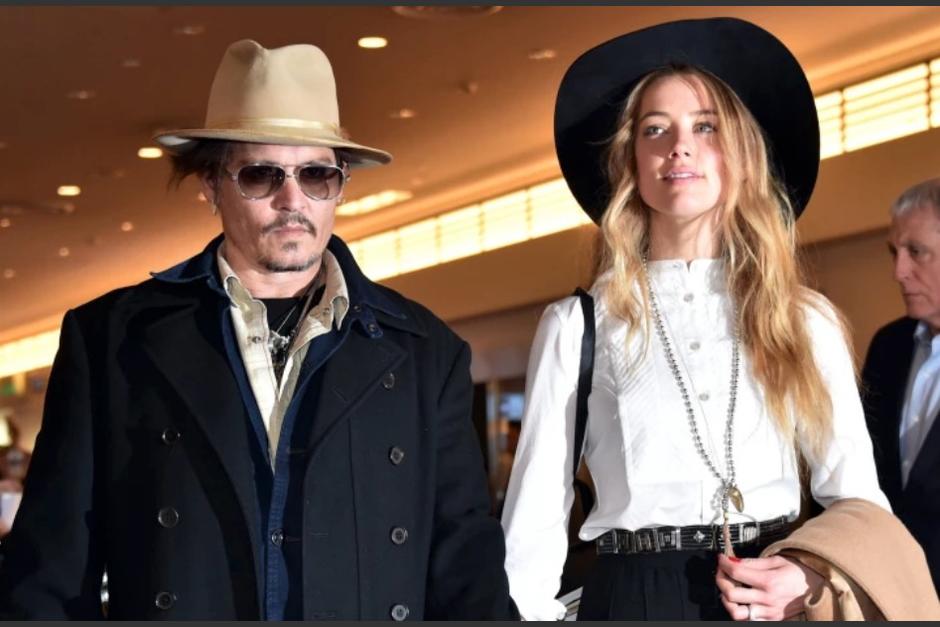 Johnny Depp y Amber Heard comenzaron a salir oficialmente en 2012 y se casaron a principios del 2015. (Foto: AFP)