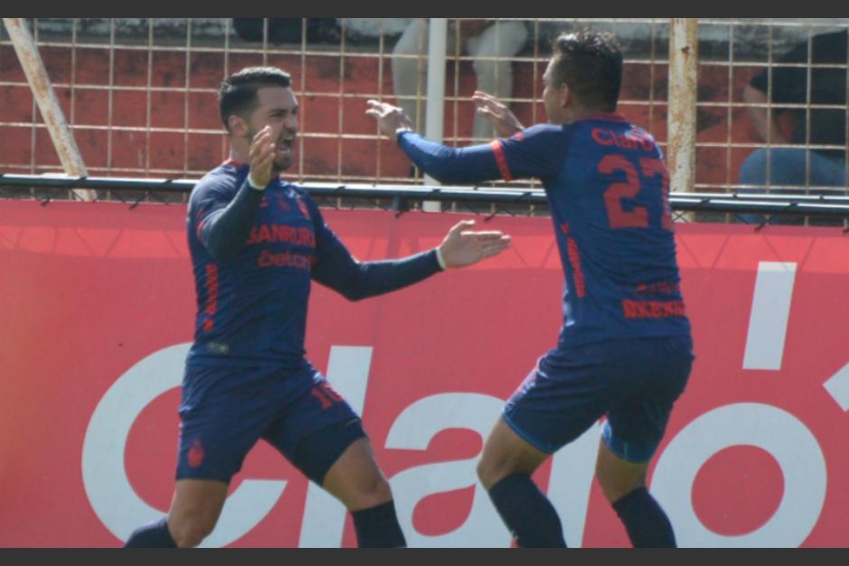 Municipal pega primero ante Achuapa en los cuartos de final de ida del Torneo Clausura 2022. (Foto: Cortes&iacute;a Nuestro Diario)