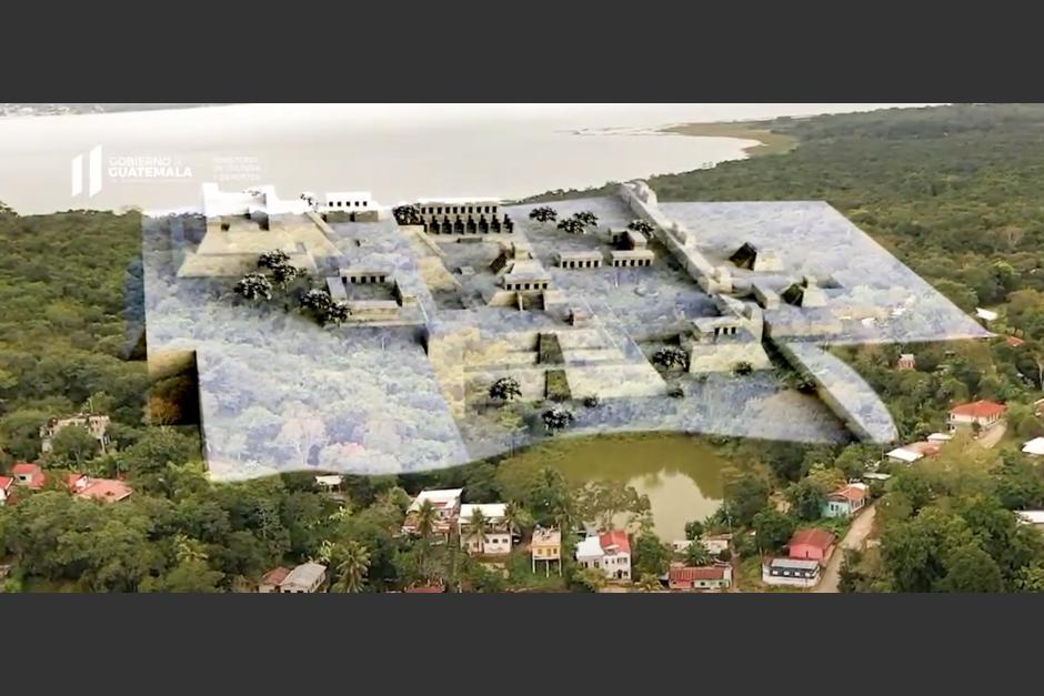 Invertirán en Parque Arqueológico Tayasal en Flores, Petén, después de que fuera institucionalizado. (Foto: captura de video)
