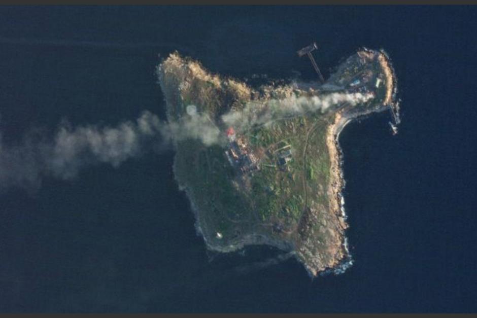 La isla de las Serpientes es un territorio que ha cobrado gran importancia en la guerra que Rusia mantiene con Ucrania desde febrero. (Foto: Planet)