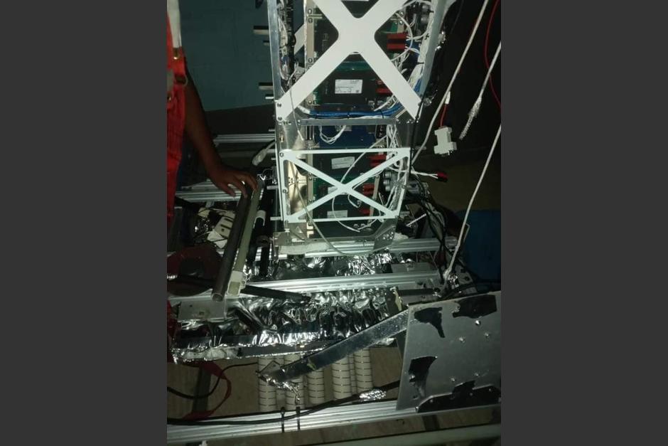 El artefacto cay&oacute; en Izabal hace cuatro d&iacute;as. (Foto: Facebook)