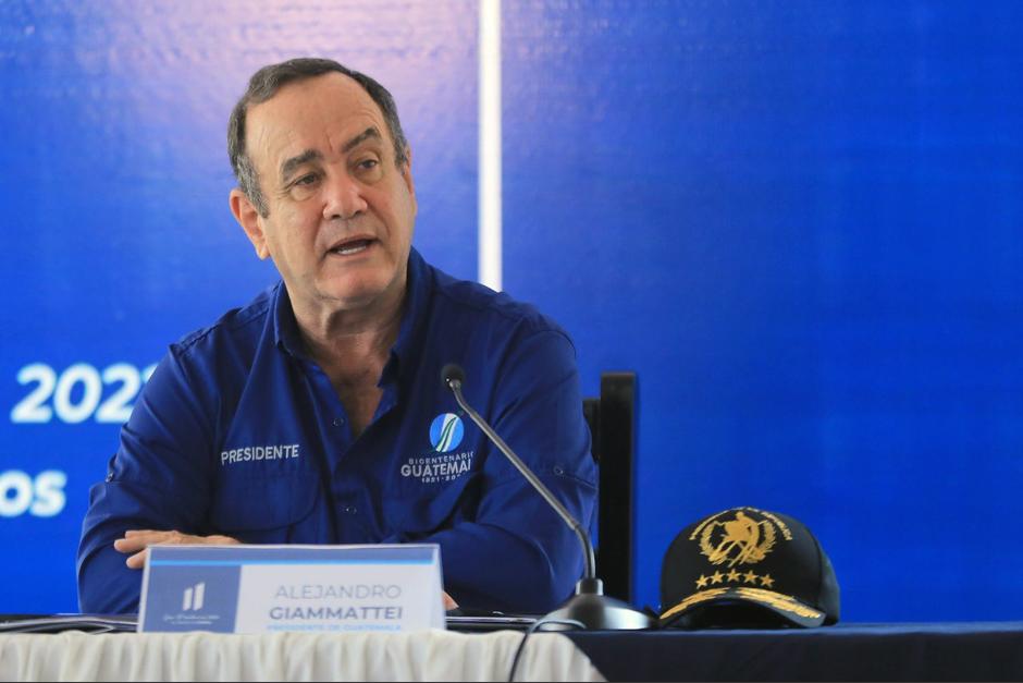 El presidente Alejandro Giammattei, designará al nuevo Fiscal General del Ministerio Público para el período 2022-2026. (Foto: Gobierno de Guatemala)&nbsp;