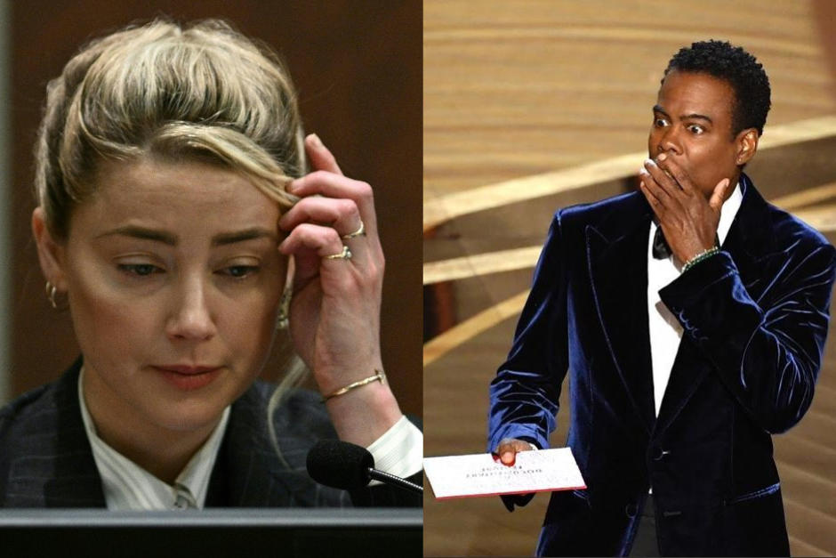 El comediante se refirió sobre los señalamientos sobre Amber Heard en una de sus últimas presentaciones. (Fotos: AFP)
