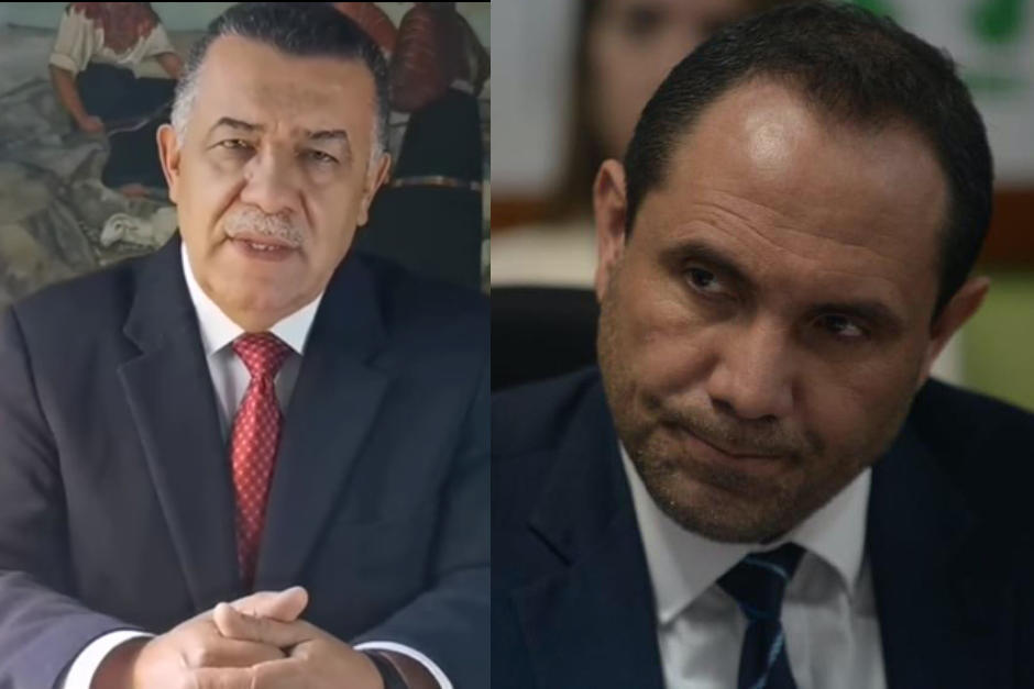 Los exrectores de la Usac, Estuardo G&aacute;lvez y Murphy Paiz, fueron liberados con medida sustitutiva. (Foto: Archivo/Soy502)