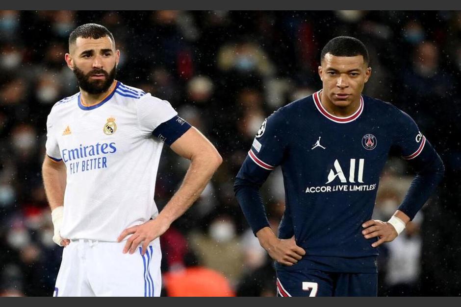 Benzema compartió una imagen que pudo ser una indirecta a Mbappé en medio de la controversia por su renovación con el PSG. (Foto: AFP)