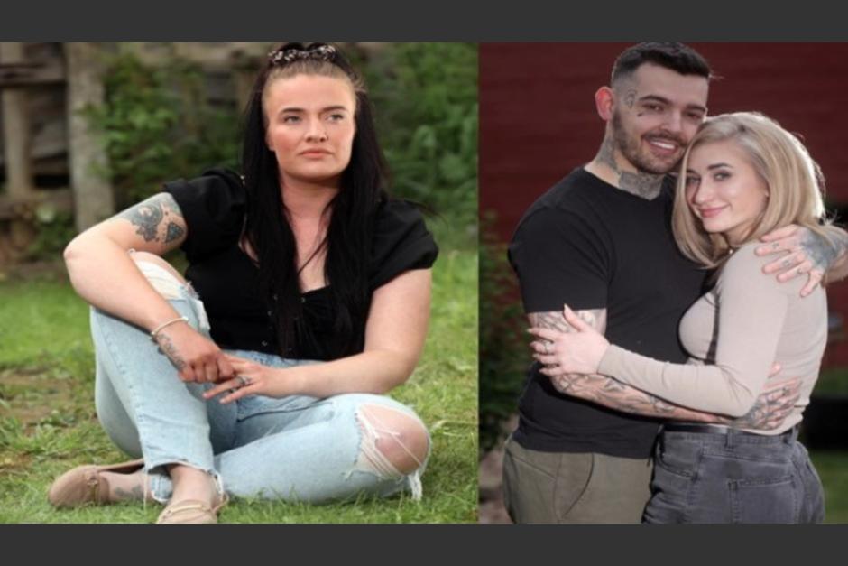 Lorna Garnett (izq.) fue abandonada por su esposo Tony y la refugiada ucraniana (der.) (Foto: Tony Garnett)