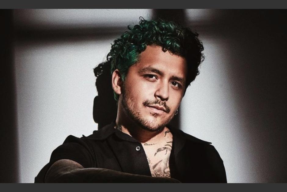 Christian Nodal a&uacute;n conserva un tatuaje en honor a Belinda. (Foto: Instagram)