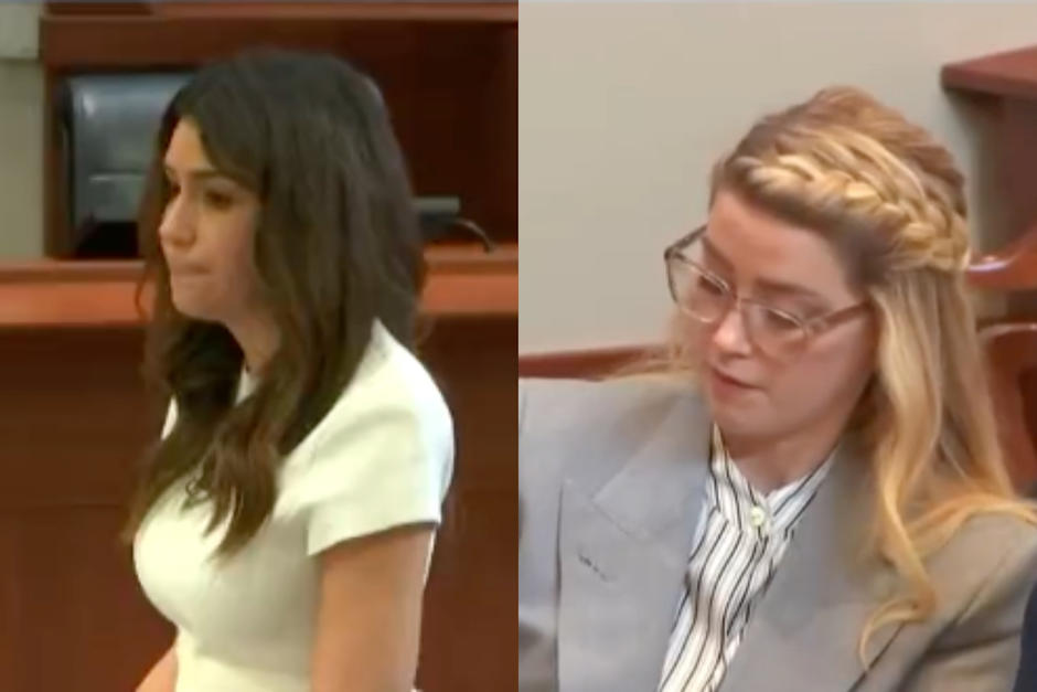 &nbsp;Camille afirmó que Amber planeaba arruinar al actor. (Fotos: Oficial)