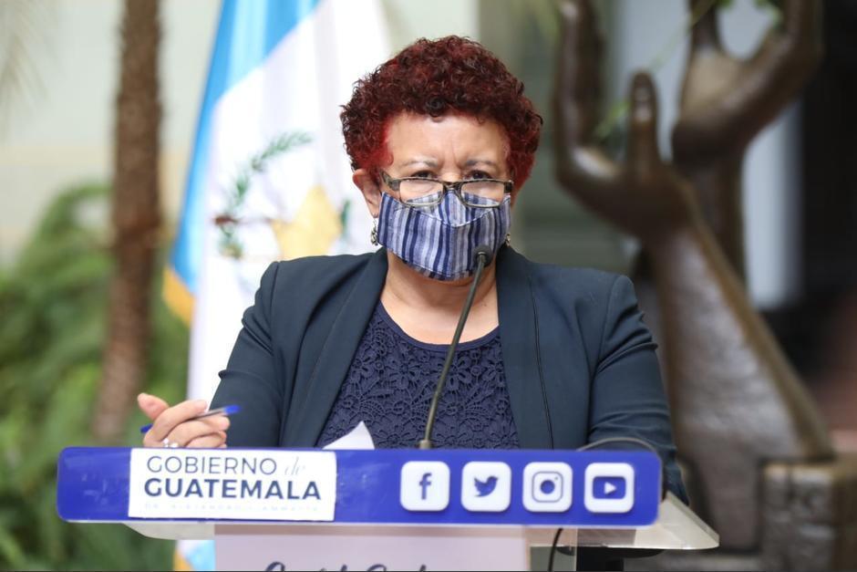 Amelia Flores asumi&oacute; en junio del 2020 la direcci&oacute;n del MSPAS y renunci&oacute;&nbsp; al cargo en septiembre del 2021. (Foto: Archivo/Soy502)