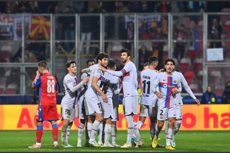 Barcelona gan&oacute; ante el Viktoria en su &uacute;ltimo partido de Champions para ambos. (Foto: AFP)