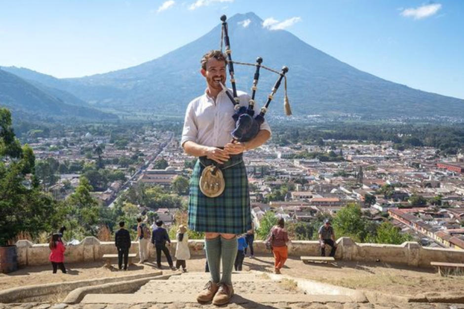 El generador de contenido destac&oacute; el peculiar sabor del fiambre guatemalteco. (Foto: The First PIper)