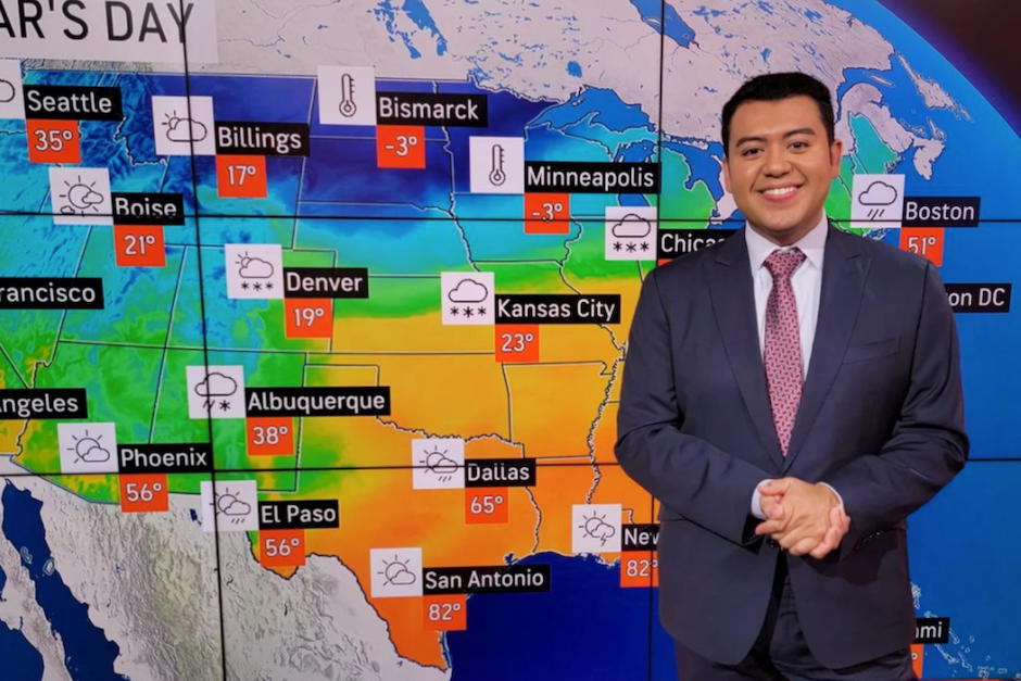 Marvin G&oacute;mez trabaja en la prestigiosa cadena NBC en Philadelphia. (Foto: Marvin G&oacute;mez)