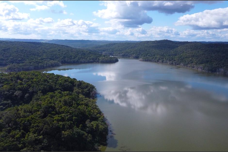 As&iacute; luce parte del territorio petenero desde Yaxh&aacute;. (Foto: Conap)