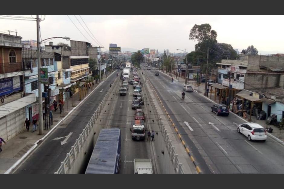 La carretera al Atl&aacute;ntico se encuentra con movilidad reducida por un ataque armado. (Foto: archivo/Soy502)