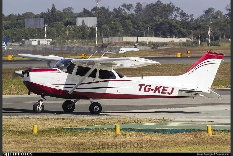 Esta es la avioneta accidentada. (Foto JET Photos)