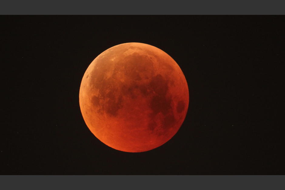 El eclipse lunar podrá ser visto en Guatemala. (Foto: ESA)