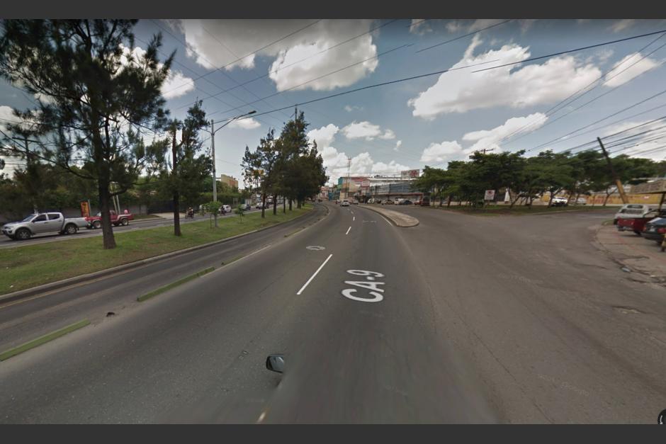 El sector de la colonia Monte Mar&iacute;a ser&aacute; beneficiado con la construcci&oacute;n de este nuevo paso a desnivel. (Foto: Google Maps)