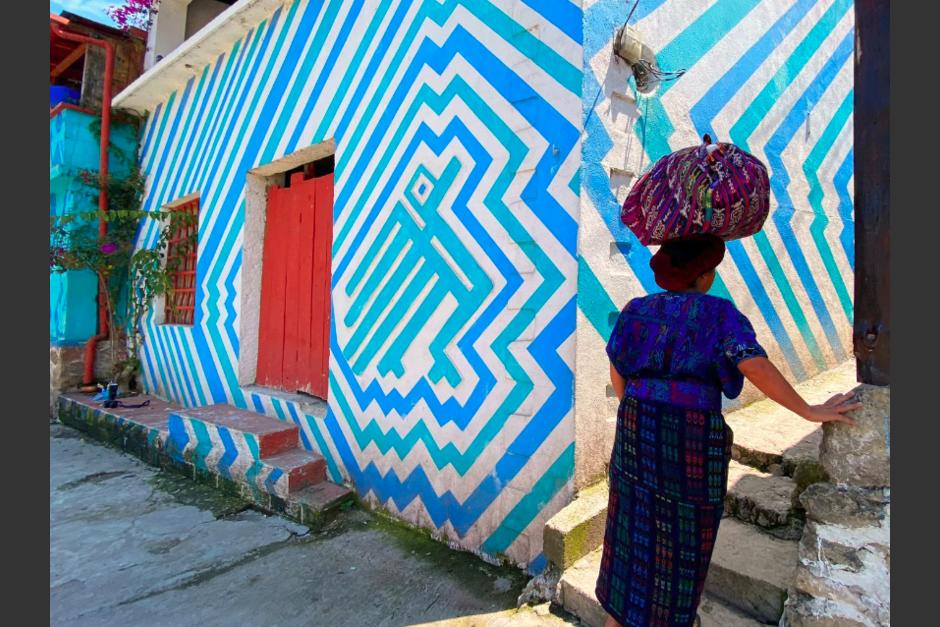Revista estadounidense asegura que un pueblo en Guatemala está en camino a ser una obra de arte. (Foto: Smithsonian Magazine)