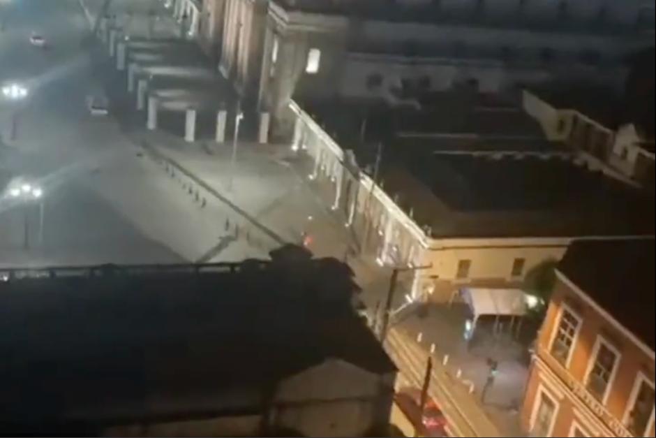 As&iacute; se activ&oacute; la alerta. (Foto: Twitter)