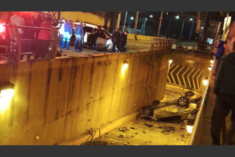 Una mujer de origen venezolano habr&iacute;a causado el accidente en el bulevar Los Pr&oacute;ceres. (Foto: PMT)&nbsp;