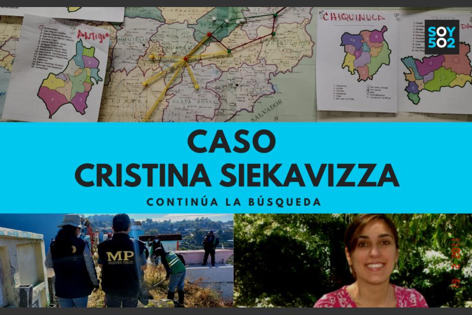 El Ministerio Público continúa buscando el cuerpo de Cristina Siekavizza, luego de más de 10 años de su desaparición. (Foto: Soy502)