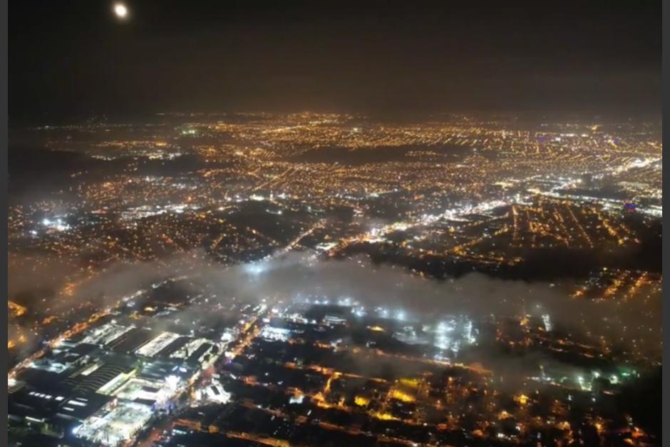 Las impresionantes im&aacute;genes de la Calzada Roosevelt fueron captadas por un dron. (Foto: captura de pantalla)