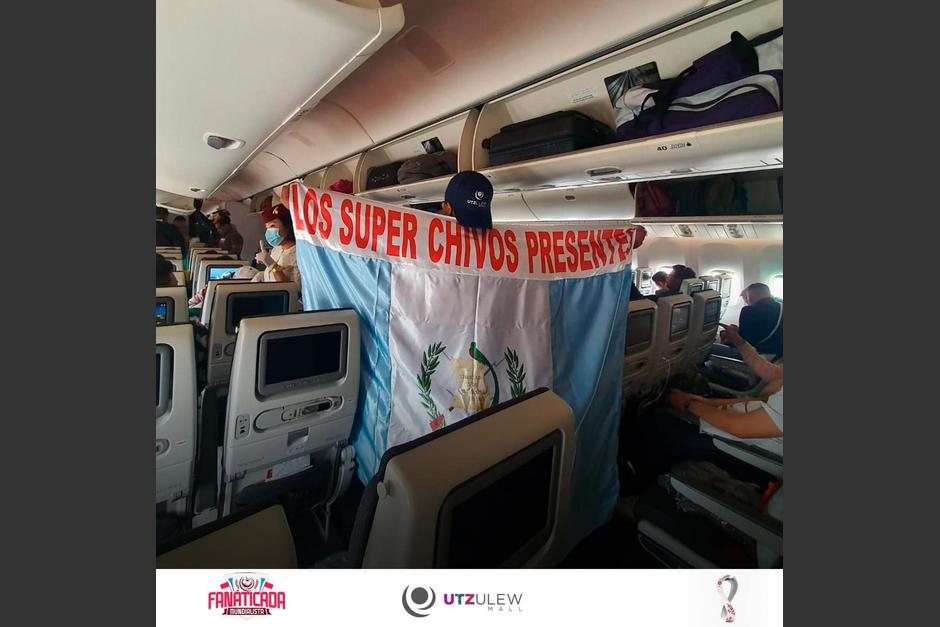 Los fanáticos viajaron a Qatar. (Foto: Utz Ulew Mall)