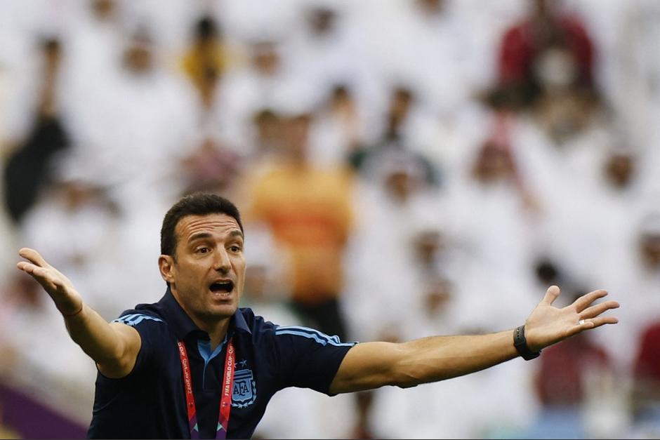 El técnico de Argentina perdió el invicto de 36 juegos sin perder. (Foto: AFP)