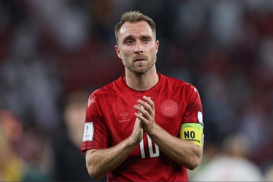 Christian Eriksen comandó a su selección en el juego ante Túnez. (Foto: AFP)
