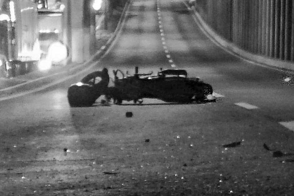 El accidente ocurri&oacute; durante la noche del martes 22 de noviembre. (Foto: Bomberos Municipales)&nbsp;