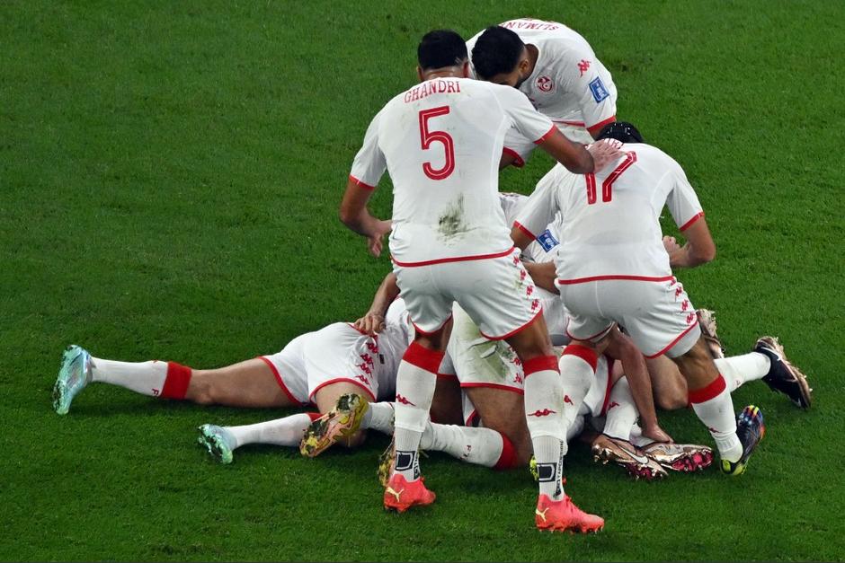 Túnez gana ante Francia pero no clasifica a octavos. (Foto: AFP)