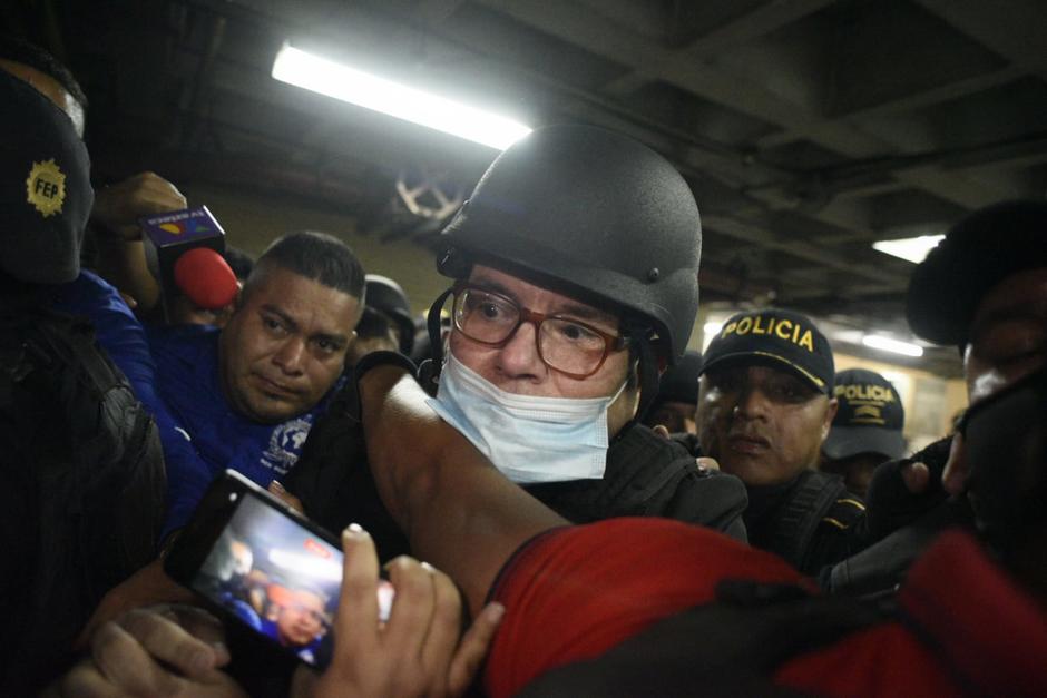 Manuel Baldizón fue capturado al ser deportado desde EE.UU. tras cumplir una condena. (Foto: Wilder López/Soy502)