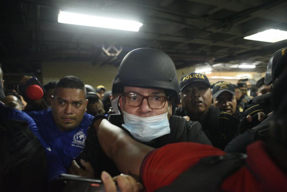 Manuel Baldizón llegó a Guatemala deportado de EE.UU. tras cumplir una condena por lavado de dinero. (Foto: Wilder López/Soy502)