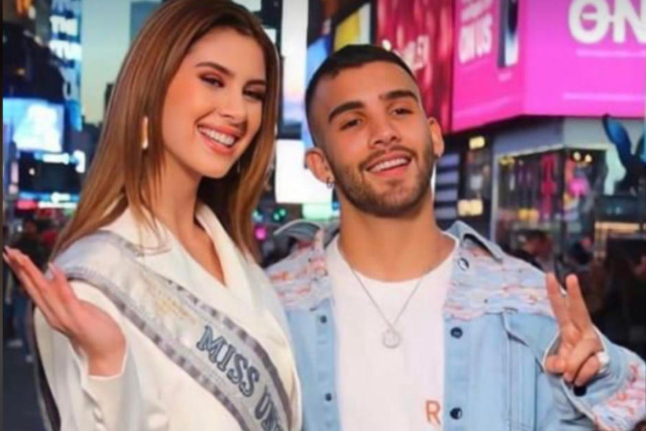 La guatemalteca tuvo un encuentro con el artista. (Foto: Redes Sociales)