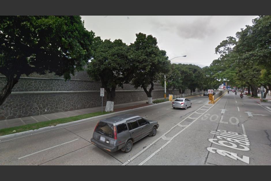 Anuncian cierre del paso a desnivel Guardia de Honor en la zona 10, por trabajos de readecuaci&oacute;n de tuber&iacute;as. (Foto: Google Maps)