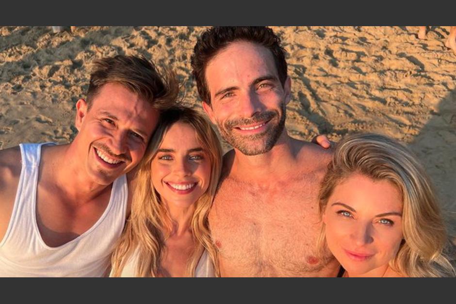 Los actores formaban parte de las grabaciones de la película: "Noche de Bodas" protagonizada por Osvaldo Benavides y Ludwika Paleta. (Foto: Instagram)&nbsp;