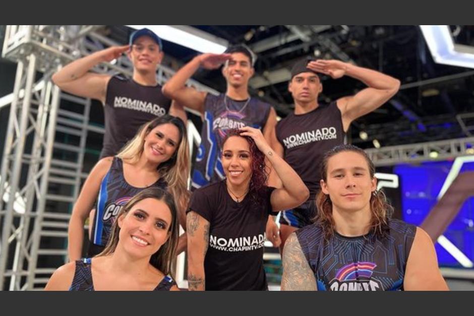 El conflicto entre el equipo azul y naranja de Combate Guatemala qued&oacute; grabado y se ha viralizado en redes sociales. (Foto: Instagram)