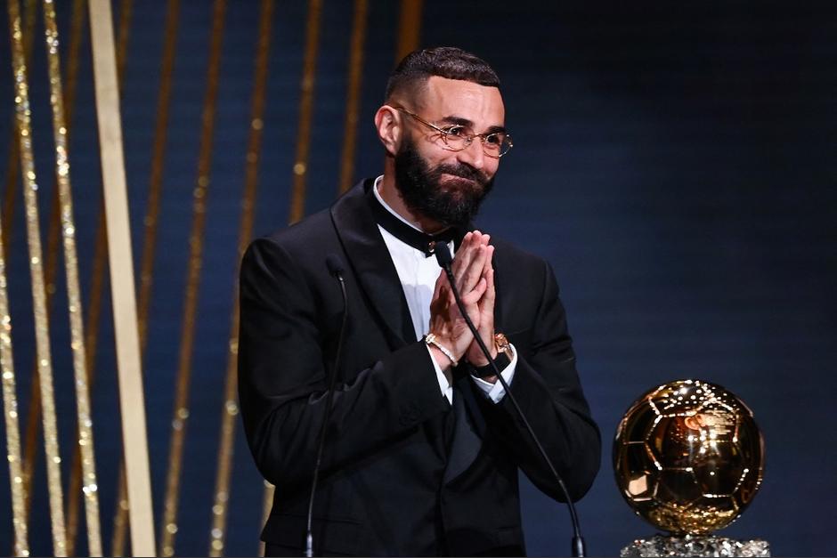 El vendaje en la mano de Benzema se hizo viral. (Foto: AFP)