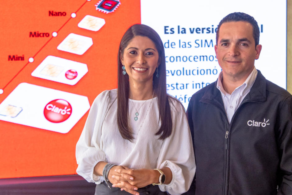 eSim es la revolución tecnológica que Claro lanza para todos sus clientes de Guatemala. (Fotografía: Soy502)
