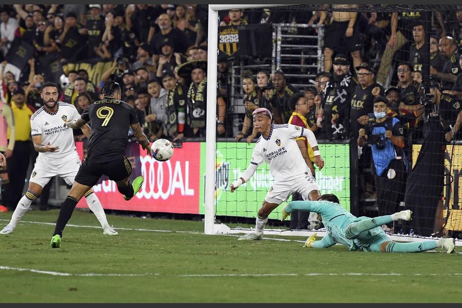 El colombiano Arango da triunfo a Los Angeles FC ante Galaxy en playoffs de MLS. (Foto: AFP)&nbsp;