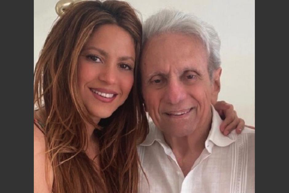 Shakira conmovi&oacute; en redes sociales al publicar una foto de su padre en el hospital. (Foto: Noticias Caracol)