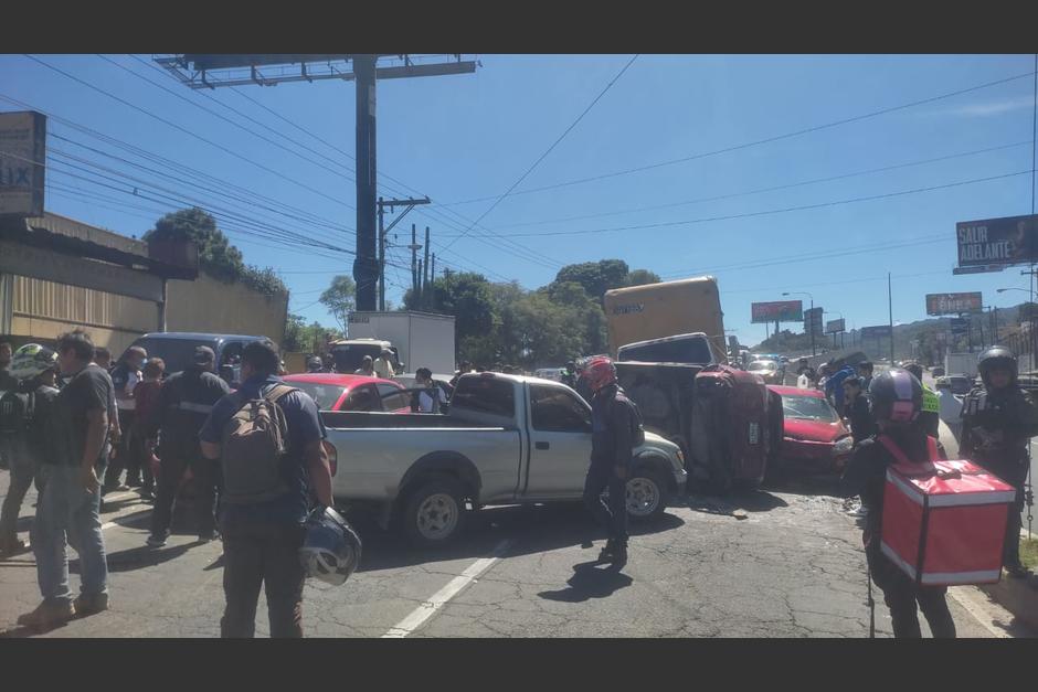 El alcalde de San Miguel Due&ntilde;as, Jos&eacute; Otilio Barrientos result&oacute; herido en el accidente de tr&aacute;nsito ocurrido en la ruta Interamericana. (Foto: Municipalidad de Mixco)
