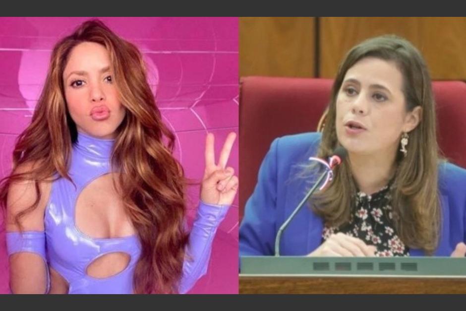 Una diputada en Paraguay se hizo viral tras cantar "Te felicito" de Shakira en plena sesión. (Foto: captura video)